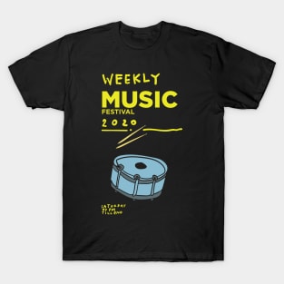 Weekly Music and drum T-Shirt